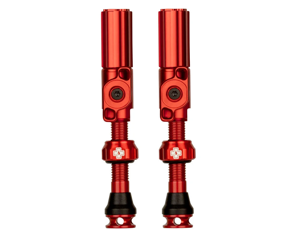 Muc-Off Big Bore Hybrid Tubeless Valves (Red) (Pair) (Small) (30mm)